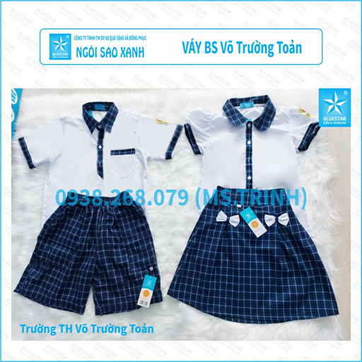 VÁY BS - TIỂU HỌC VÕ TRƯỜNG TOẢN